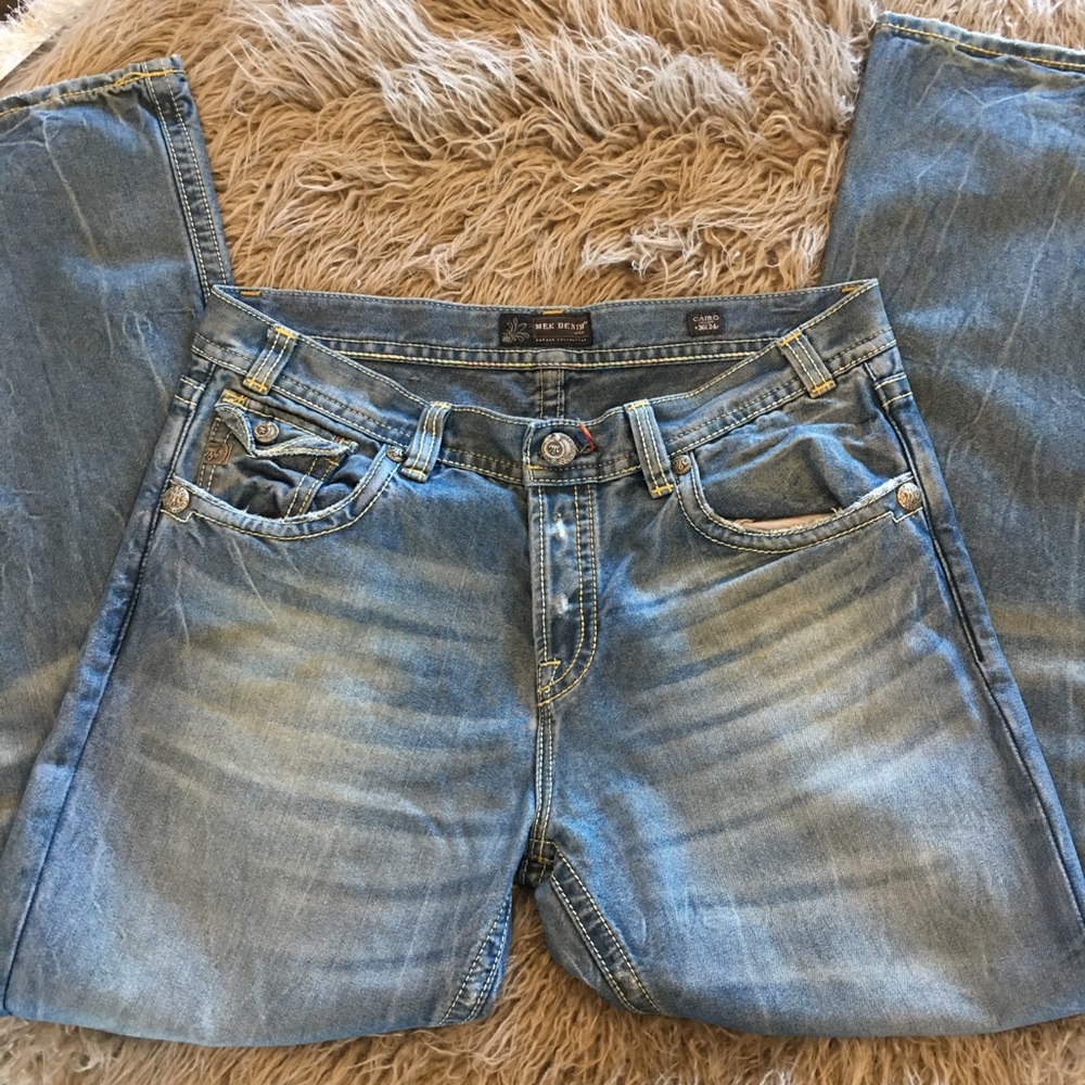 Mens Mek Jeans 36x34